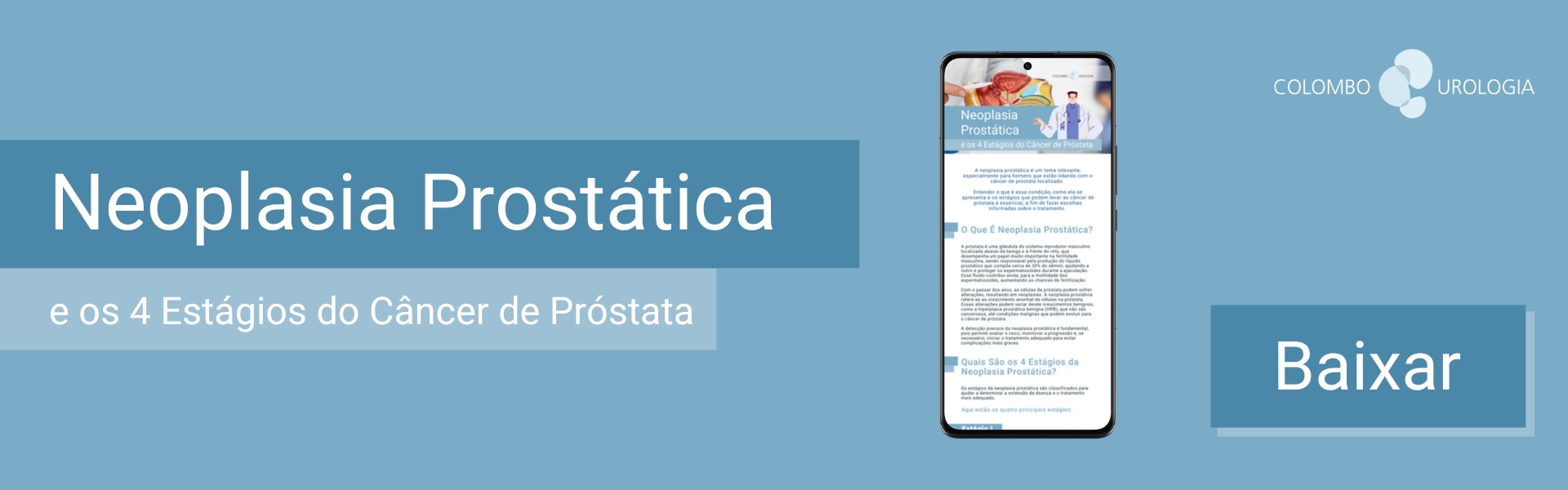 neoplasia prostatica baixar infografico